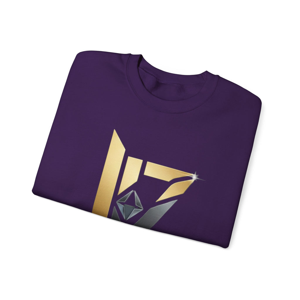 Luxe17 Logo Crewneck Sweatshirt — Elevate Your Style