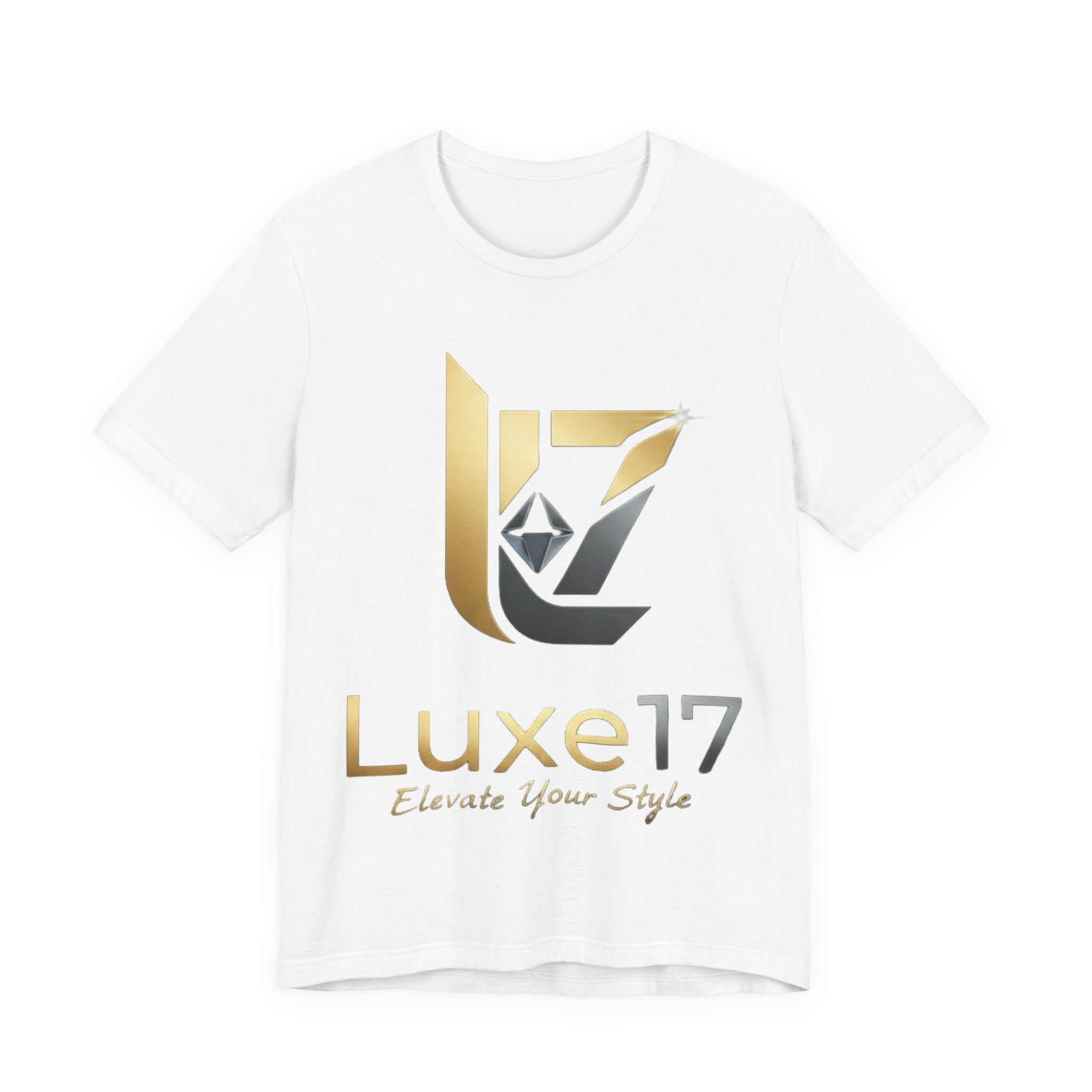 Luxe17 “Elevate Your Style” Logo T‑Shirt
