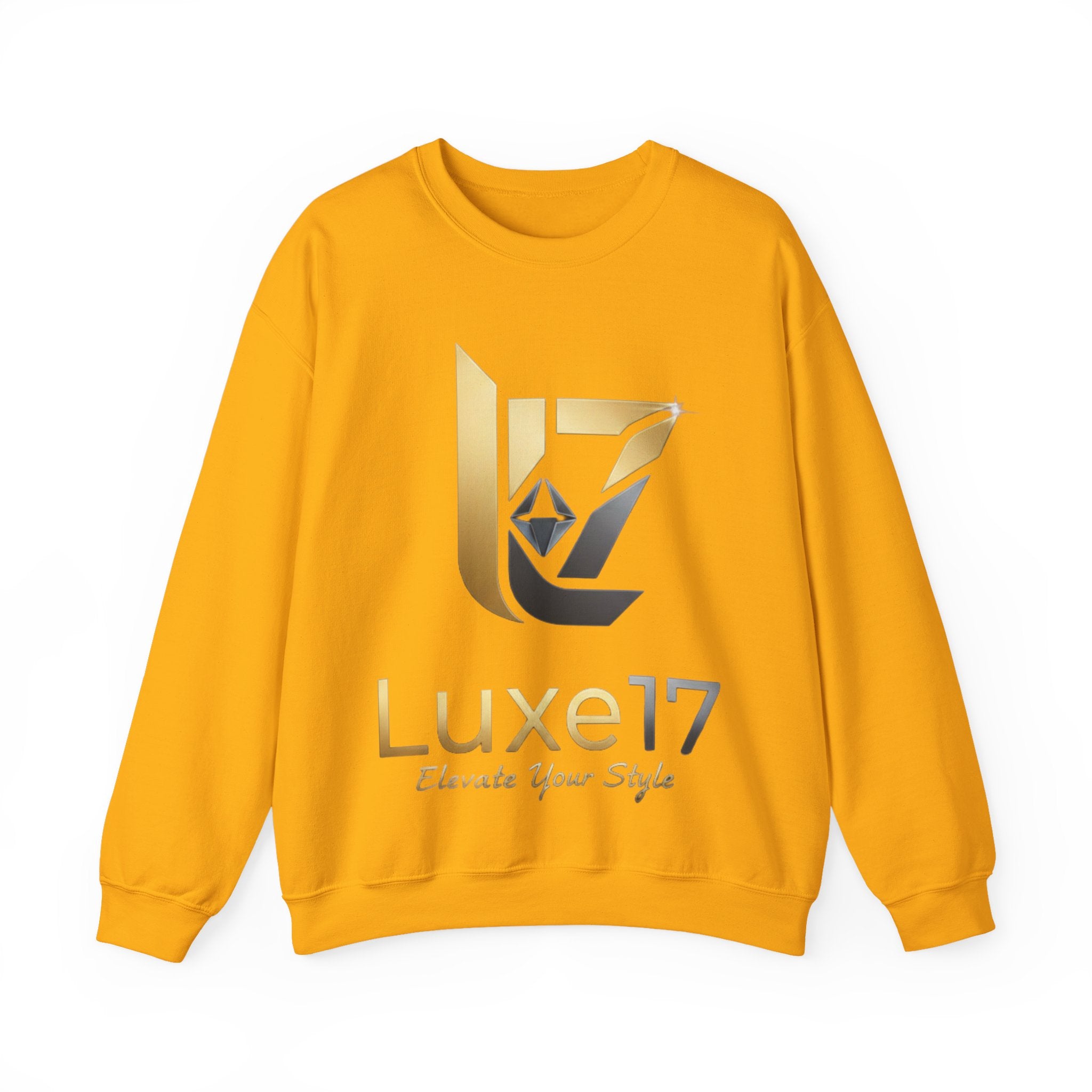 Luxe17 Logo Crewneck Sweatshirt — Elevate Your Style