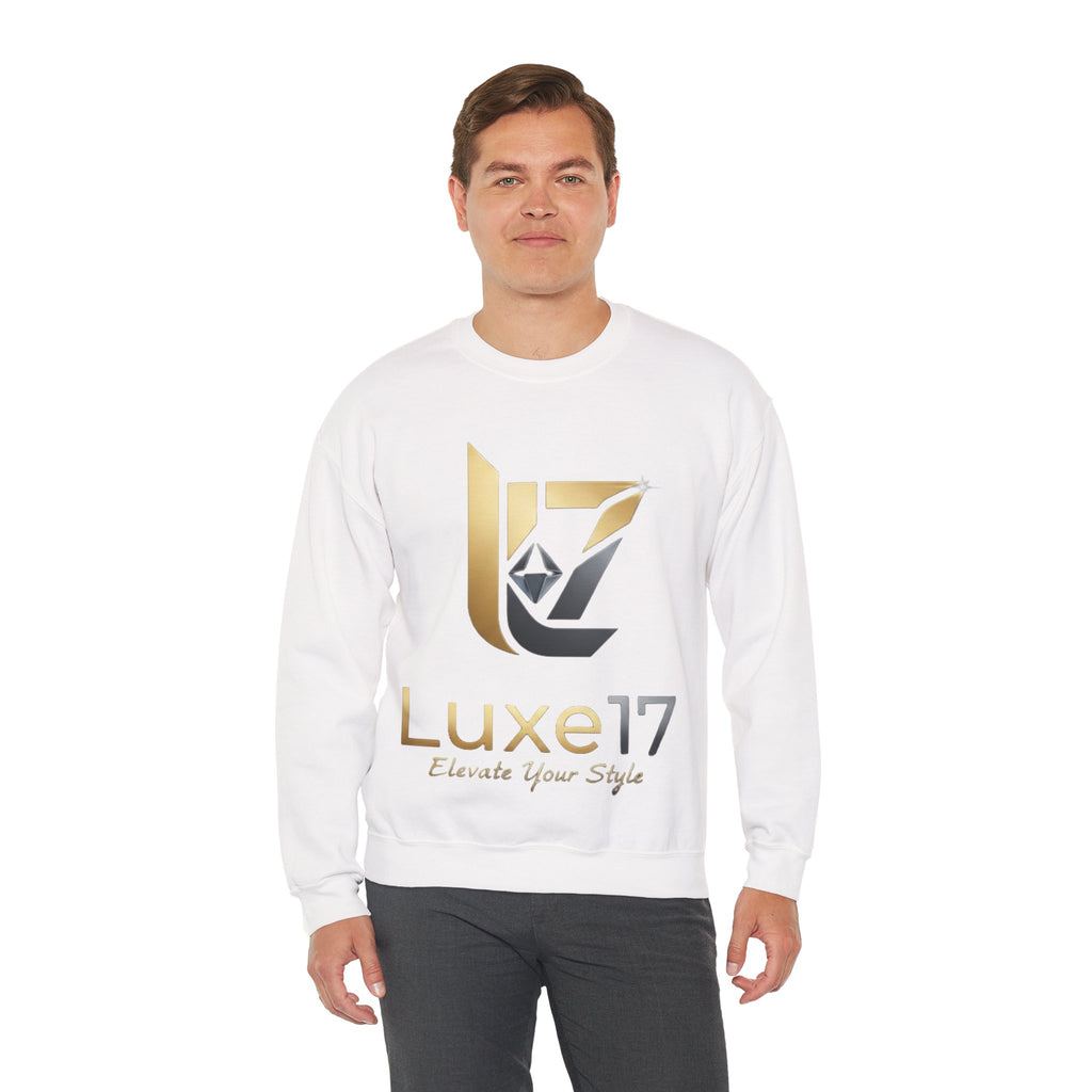Luxe17 Logo Crewneck Sweatshirt — Elevate Your Style