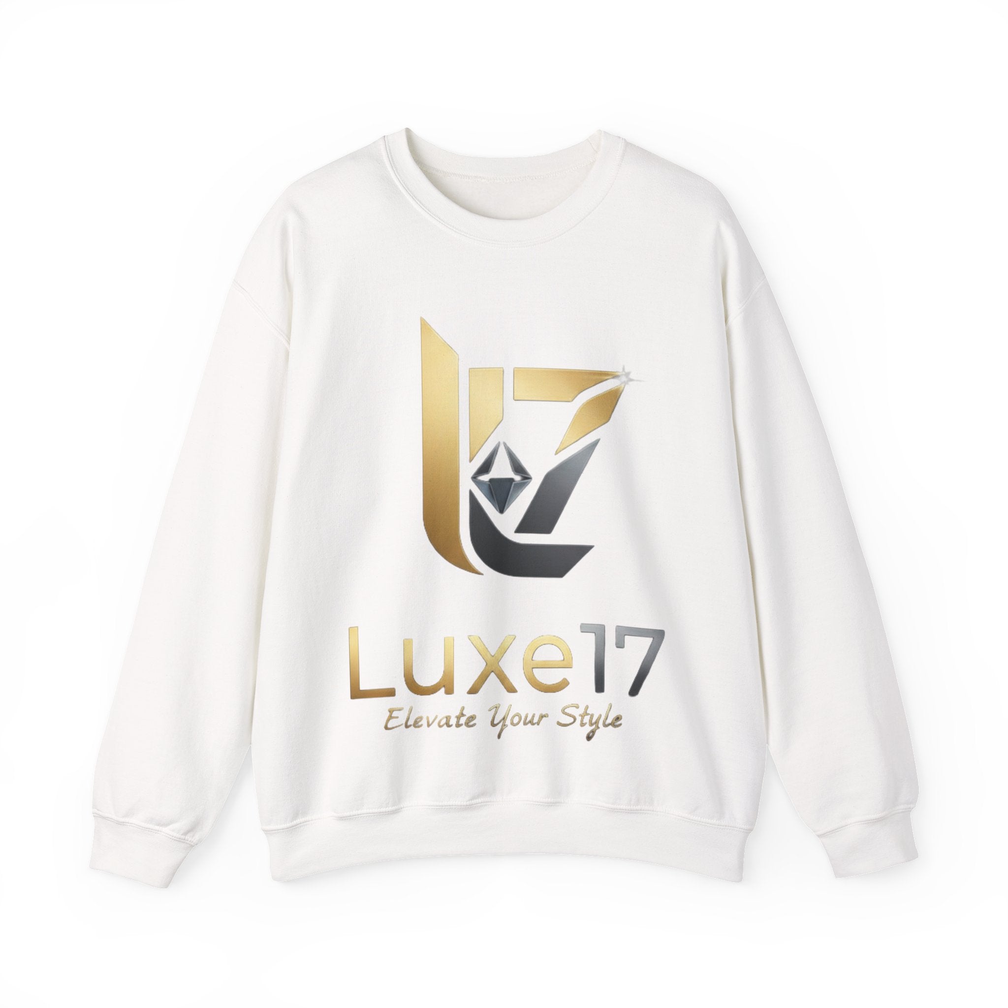 Luxe17 Logo Crewneck Sweatshirt — Elevate Your Style