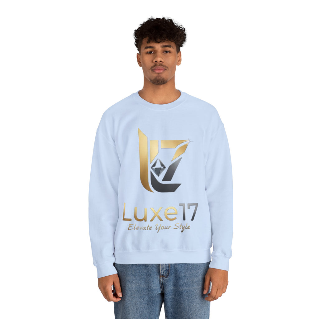 Luxe17 Logo Crewneck Sweatshirt — Elevate Your Style