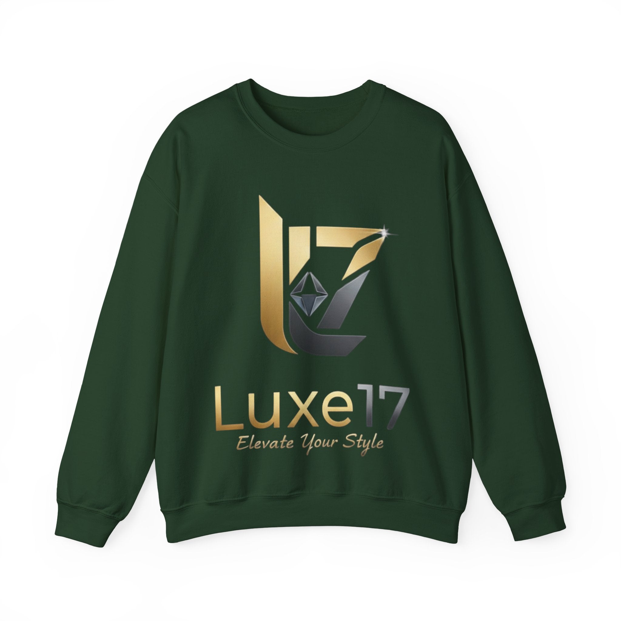 Luxe17 Logo Crewneck Sweatshirt — Elevate Your Style