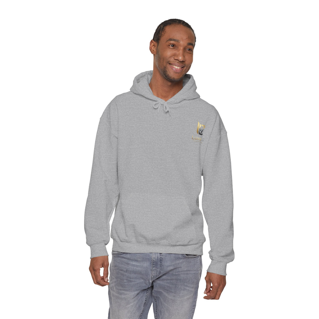 Hoodie — Luxe17 Gold Logo "Elevate Your Style" Pullover